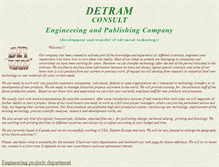 Tablet Screenshot of detram.com